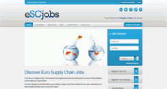Desktop Screenshot of eurosupplychainjobs.com